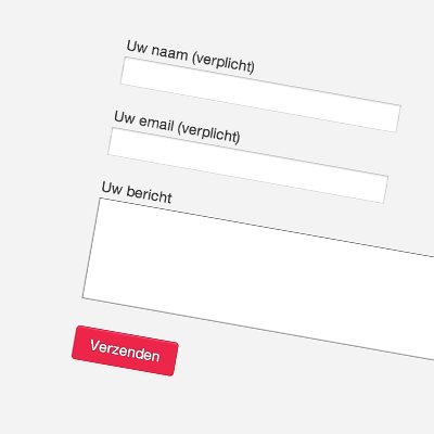 Contactformulier wordpress contact form 7
